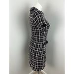 Harper Rose Tweed Shift Dress 4P Preppy Old Money Black Photo 2