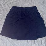 Dazy Scooter Skirt size medium navy blue pleated zipper buckle School Uniform Photo 3