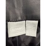 Old Navy Vintage  Collection Pants Womens 6 Black Leather Bootcut High Waist Y2K Photo 5