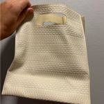 Bath & Body Works  Vegan Leather Textured Cream Mini Tote Photo 2