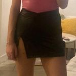 SheIn Leather Skirt Photo 0