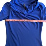 W118 By Walter Baker  Royal Blue Cowl Neck Dress Photo 5