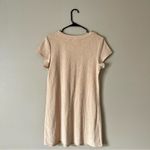 Aerie OFFLINE X | Beige Terrycloth Smiley Emoji Mini Dress Sz M Photo 2