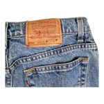 Levi's 550 Vintage Womens 16 Blue Relaxed Fit Tapered Leg Denim Medium Wash Photo 3