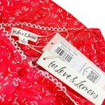 For Love & Lemons  Chianti Top, Red Roses, Small Photo 11