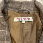 Free People  Paper Cut Pinstripe Blazer Photo 9