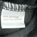 SheIn Female Figure Outline Long Sleeve Hoodie Black White Cotton Blend Small Photo 7