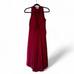 Joie NWOT  Kataniya Tie-Front Satin Midi Dress Size 00 Photo 2