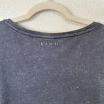 Livi Active “Pink is the New Strong” Gray Cold Shoulder Sweatshirt Size 18 Photo 8