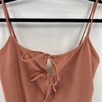 Madewell Second Wave Tie-Front One-Piece Swimsuit size Small NWT Photo 1