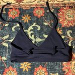 Oner Active  Women's Navy Blue Halter Bralette Photo 1