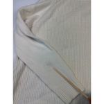 Athleta Cream Ribbed Turtleneck Sweater Curved Hem Cozy Knit Medium M Photo 4