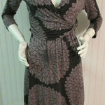Boden
dress light/dark gray floral sz 6 long Gray Photo 0