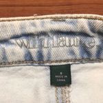 Wild Fable  Denim Washed Out Skirt, size 6 Photo 1
