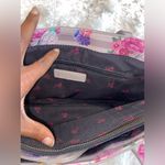 Betsey Johnson  Purse and matching pouch hearts embossed flowers Photo 3