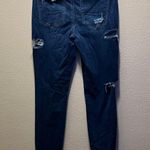 American Eagle Next Level Curvy Hi-Rise Jegging Denim Jeans Distressed Size 8 Photo 2