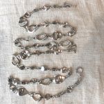 MICHAEL DAWKINS Starry Night Sterling Silver Petals and Oxidized Stars Necklace Photo 14