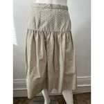 Vtg 80s Adele Simpson Skirt Suit 4 Green Polka Dot Retro Preppy Old Money Glam Photo 9