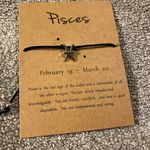 Make A Wish Bracelet, Pisces #64 Black Photo 0