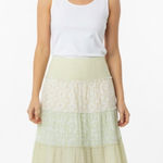 Sigrid Olsen  maxi skirt tiered boho size 8 Photo 0