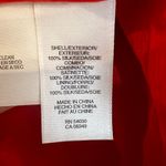 Anne Klein $395 100% Silk Bolero Jacket Size 6P Petite Red Christmas Valentines Photo 5