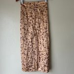 ZARA Pink Champagne Floral Midi Skirt Size XS Photo 1
