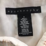 Apostrophe Ivory & Tan Floral Skirt Photo 2