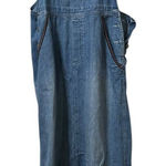 Tweety Bird Overall Denim Dress Woman Size Medium Warner Bros Embroidered 90's Blue Photo 0