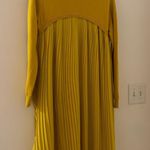English Factory gorgeous yellow dress half sweater size S Photo 1