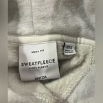 Aritzia Gray grey cozy fleece Hoodie mega sweatshirt oversized xxs Photo 3