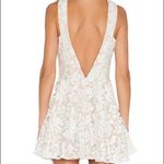 Jarlo London Jarlo Revolve Lace Fit and Flare Mini Dress w/ Deep V Back Balletcore Romantic Photo 1