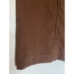 LL Bean Brown Midi Skirt Womens‎ 10 Petite Cowgirl Western Boho Aesthetic Size 10P Photo 1