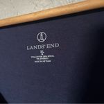 Lands' End Navy Blue Shirt Kaftan Beach Coverup Bathing Suit Coverup XL Photo 4