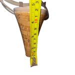 Jessica Simpson  Women’s Patent Strappy Cork Wedges Tan Size 10 NWOT 5” Heel Photo 4