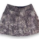 INC  leopard print tiered ruffle skirt Photo 0