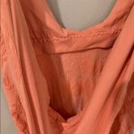 Free People  Send Love Jacquard Bodysuit floral design in salmon pink Photo 6