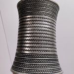 Mango MNG Etched Cuff Bracelet African Indian Gladiator Boho Statement Piece Photo 0