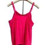 Aqua Green  Women's Plus Size Pink Keyhole Tankini Top - Size 1X - NWT Photo 6