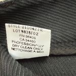 Theory  Black Corduroy Dress Pants in Black Straight Leg Mid-Rise, Size‎ 4 Photo 8