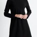 SHAN DIANA Women’s PAP 5 round Neck long sleeve shift dress in black size 2 Photo 0