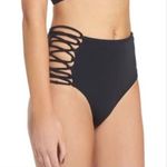 Leith  Strappy High Waisted Bikini Bottom Photo 0