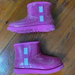 UGG  Classic Clear Mini Pink Ankle Boots ~ Size 5 ❤️🍄 Photo 3