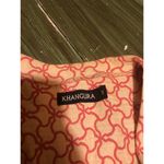 Khangura EUC Women's Pink Cream Textured Geo Print Blazer Size S Photo 2