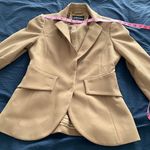 Emporio Armani Vintage Y2K 2 Pieces Tan Blazer Pants Suit, size XS Photo 7