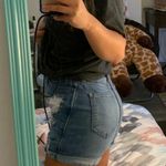 Hollister Curvy Ultra High Rise 3in Advanced Stretch Jean Shorts Photo 1