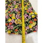 AQUA  Floral Print Mini‎ Dress Smocked Waist Summer Cocktail Party Dress Photo 7