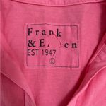 Frank & Eileen  Coral Patrick Cotton Pullover Size Large EUC Photo 4