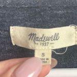 Madewell  Black V Neck Long Sleeve Top size S Photo 1