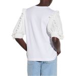 Sandro  Paris Ruffle Sleeve Top Photo 2