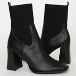 Lulus Midi Boots Black NEW Photo 0